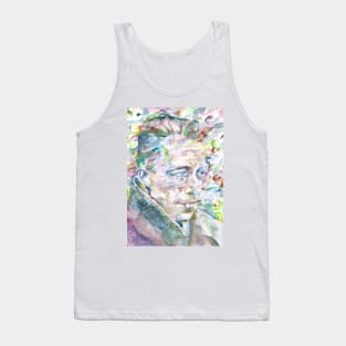 ALBERT CAMUS watercolor portrait .4 Tank Top